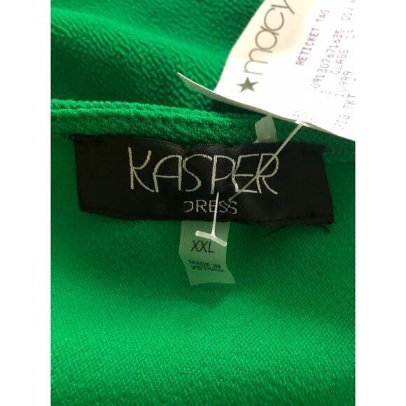 Kasper Faux Wrap Dress Women's Size XXL NEW - Picture 7 of 7